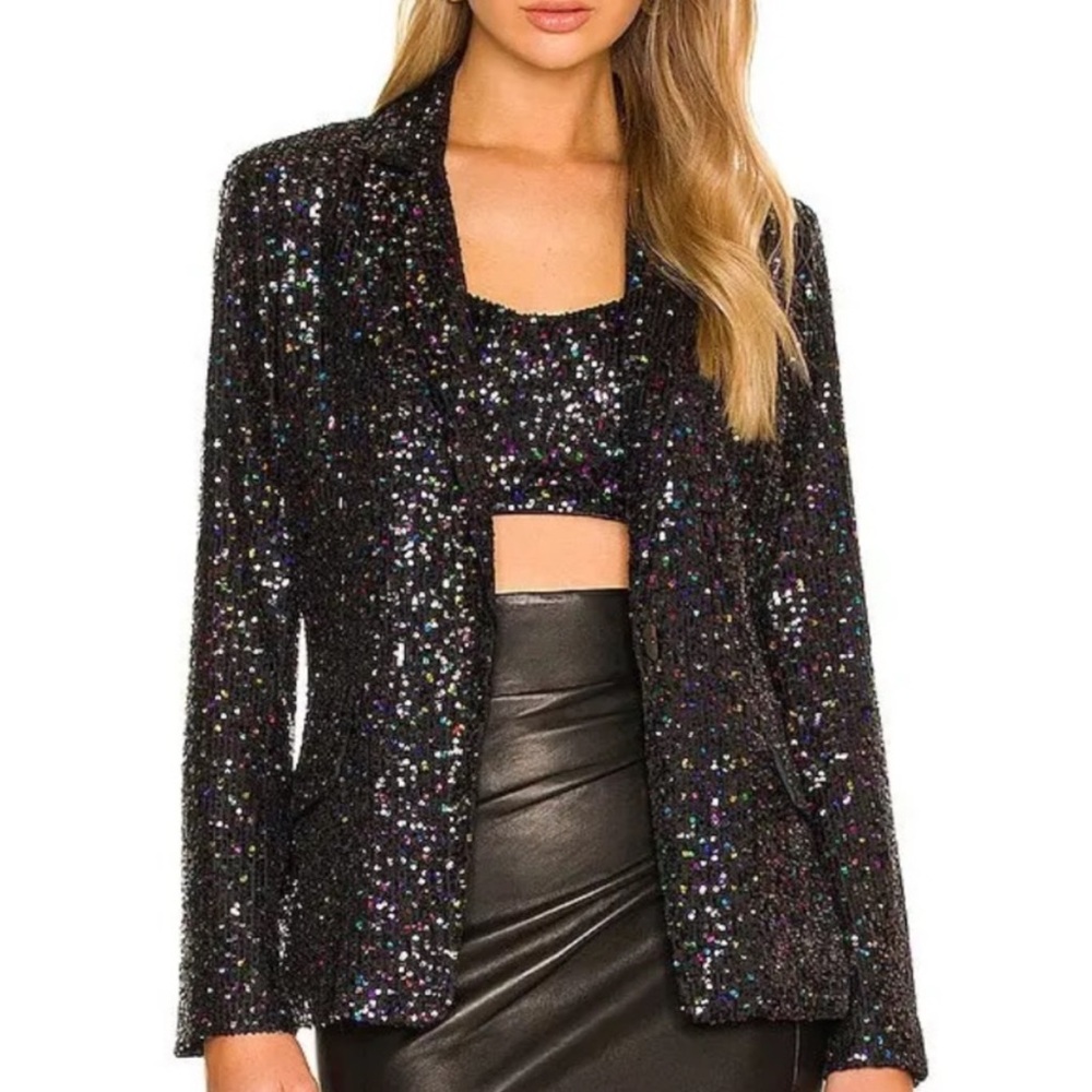 Milly Confetti Sequin Blazer